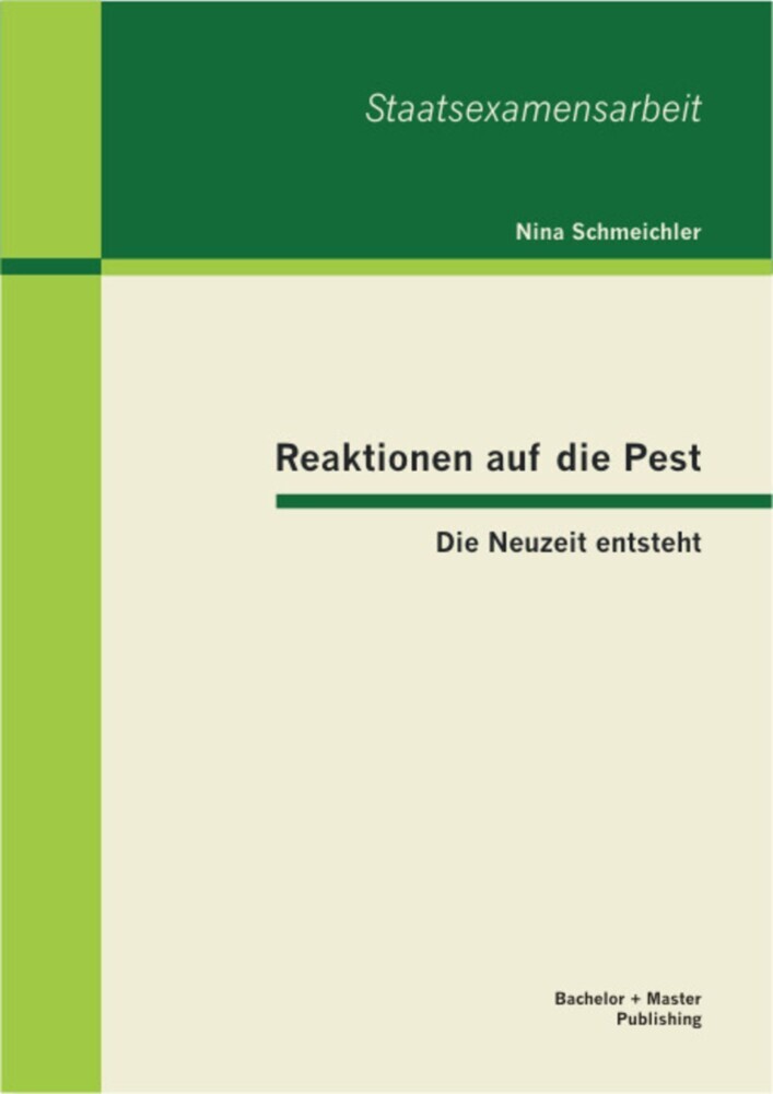Reaktionen auf die Pest: Die Neuzeit entsteht main product photo