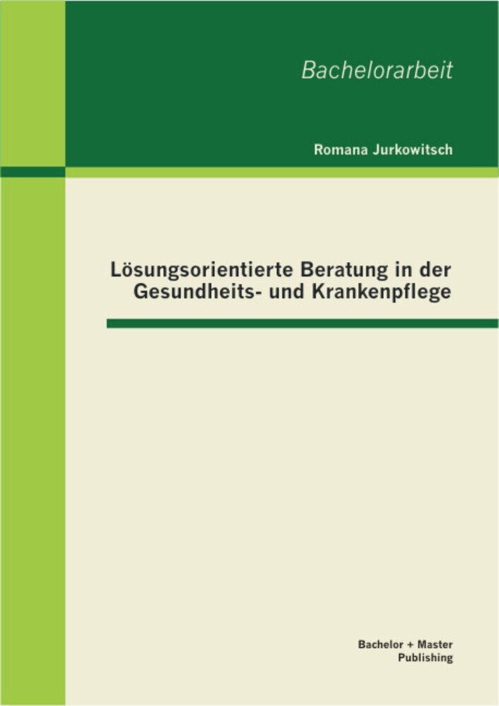 Lösungsorientierte Beratung in der Gesundheits- und Krankenpflege main product photo