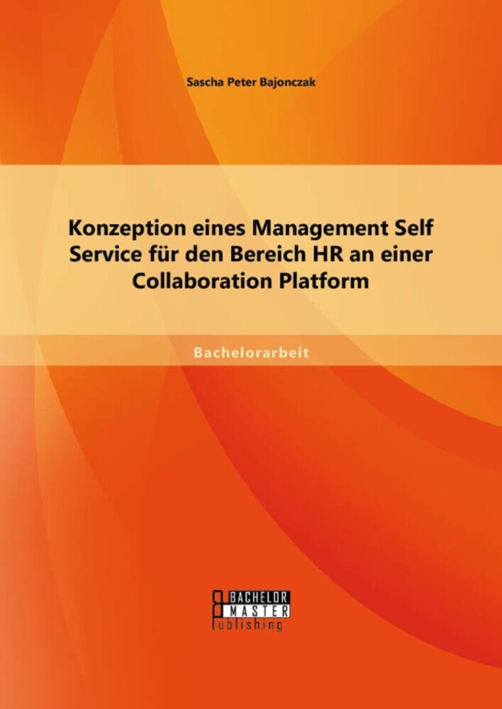 Konzeption eines Management Self Service für den Bereich HR an einer Collaboration Platform main product photo