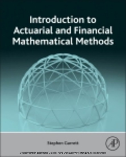 Introduction to Actuarial and Financial Mathematical Methods main product photo
