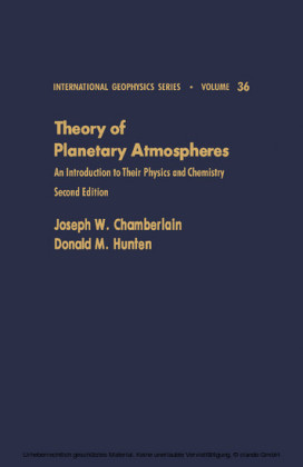 Theory of Planetary Atmospheres