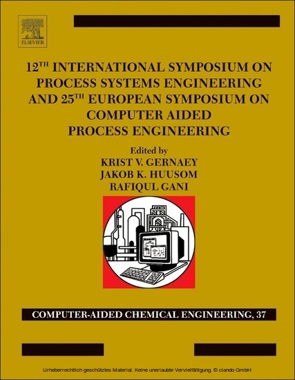12th International Symposium on Process Systems Engineering and 25th European Symposium on Computer Aided Process Engineering main product photo