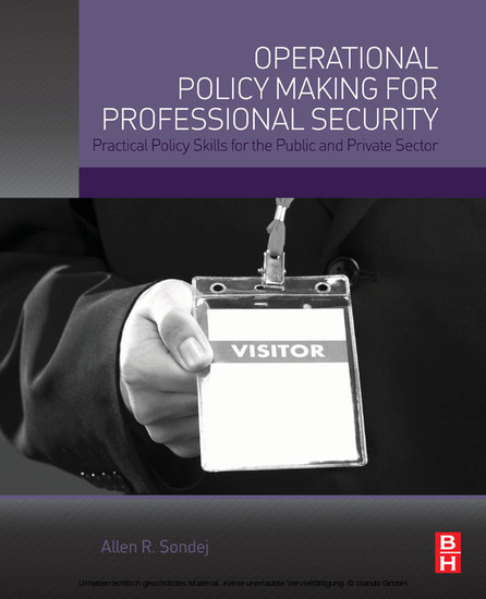 Operational Policy Making for Professional Security main product photo
