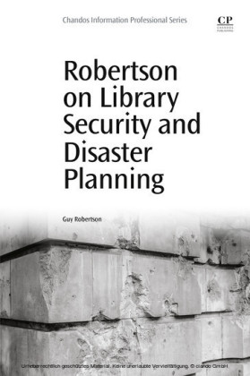 Robertson on Library Security and Disaster Planning