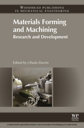 Materials Forming and Machining