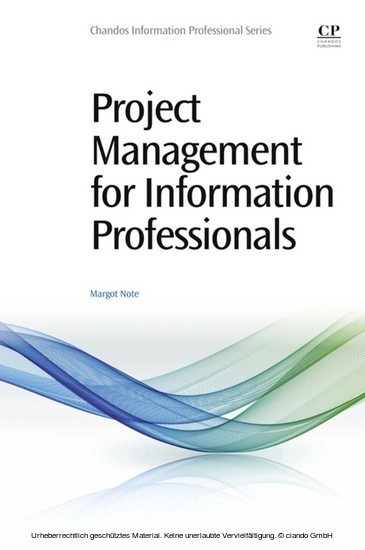 Project Management for Information Professionals main product photo