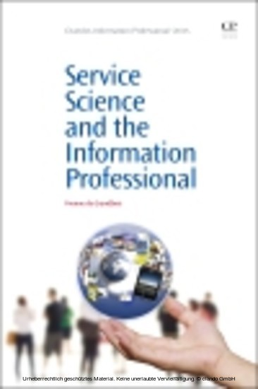 Service Science and the Information Professional main product photo