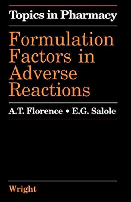 Formulation Factors in Adverse Reactions main product photo