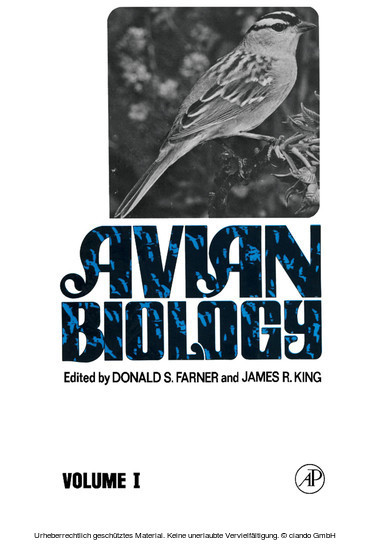 Avian Biology main product photo