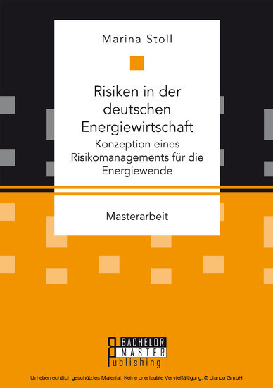 Risiken in der deutschen Energiewirtschaft main product photo