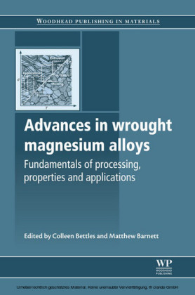 Advances in Wrought Magnesium Alloys