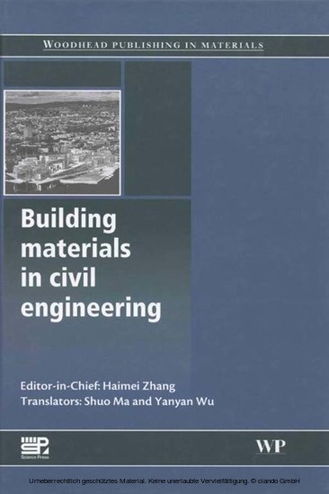 Building Materials in Civil Engineering main product photo