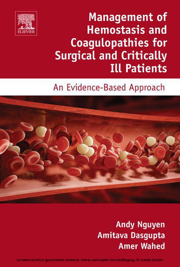 Management of Hemostasis and Coagulopathies for Surgical and Critically Ill Patients main product photo