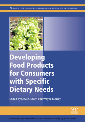 Developing Food Products for Consumers with Specific Dietary Needs