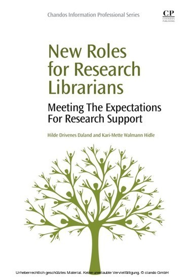 New Roles for Research Librarians main product photo