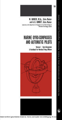 Marine Gyro-Compasses and Automatic Pilots