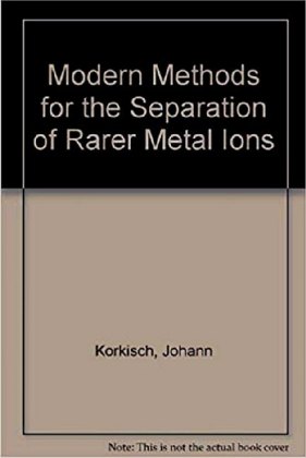 Modern Methods for the Separation of Rarer Metal Ions