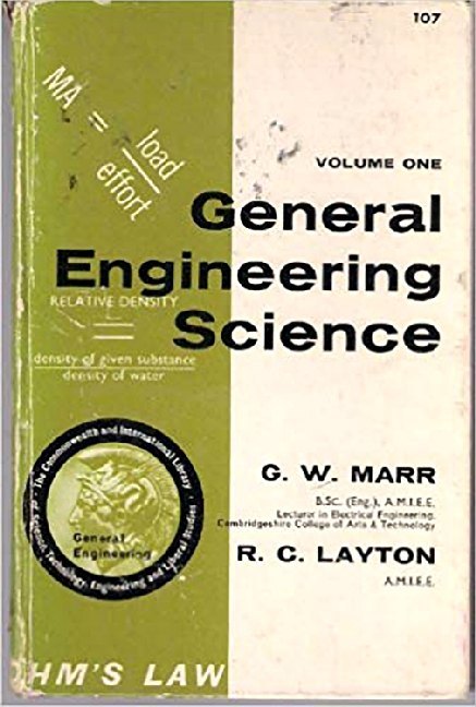 General Engineering Science in SI Units main product photo