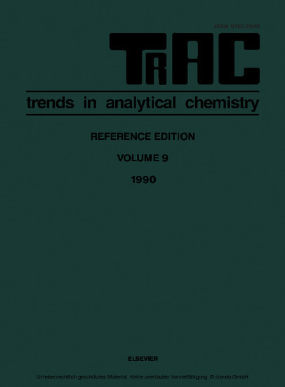 TRAC: Trends in Analytical Chemistry main product photo