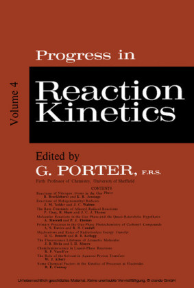 Progress in Reaction Kinetics