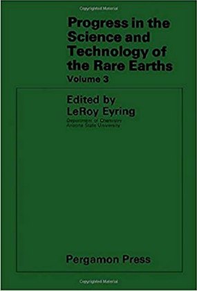 Progress in the Science and Technology of the Rare Earths