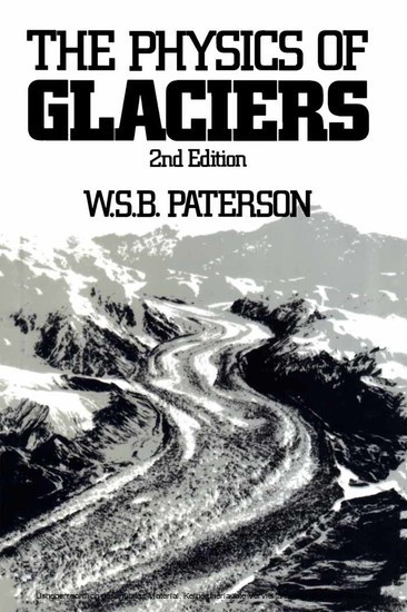 The Physics of Glaciers main product photo