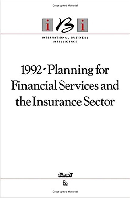 1992-Planning for Financial Services and the Insurance Sector main product photo