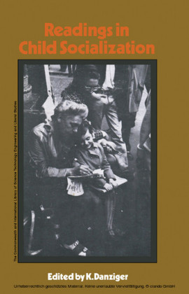 Readings in Child Socialization