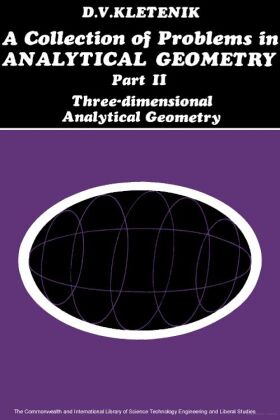 A Collection of Problems in Analytical Geometry