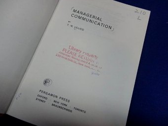 Managerial Communication