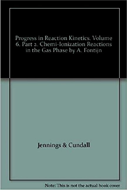 Progress in Reaction Kinetics main product photo