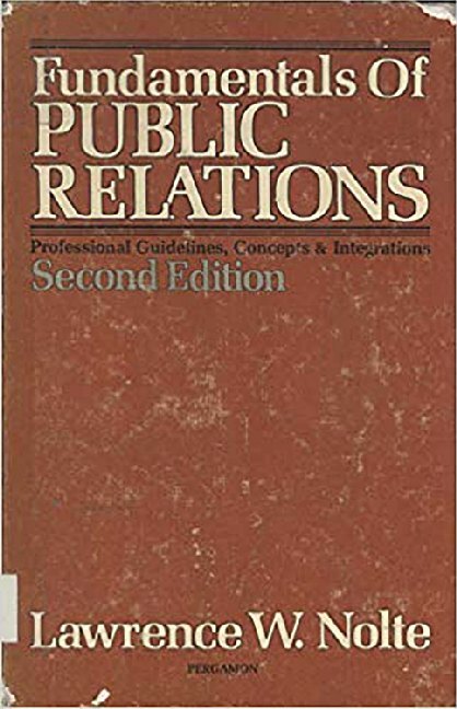 Fundamentals of Public Relations main product photo