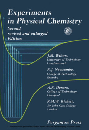 Experiments in Physical Chemistry