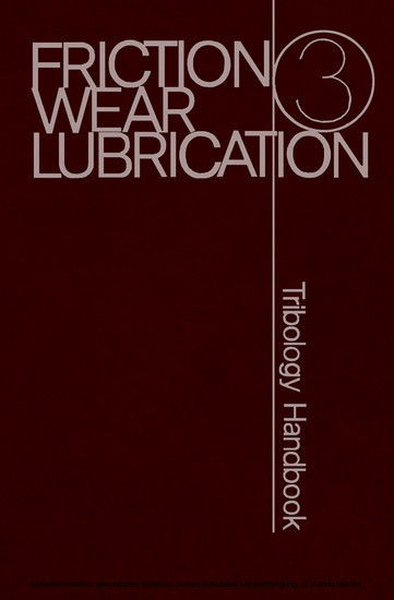Friction Wear Lubrication main product photo