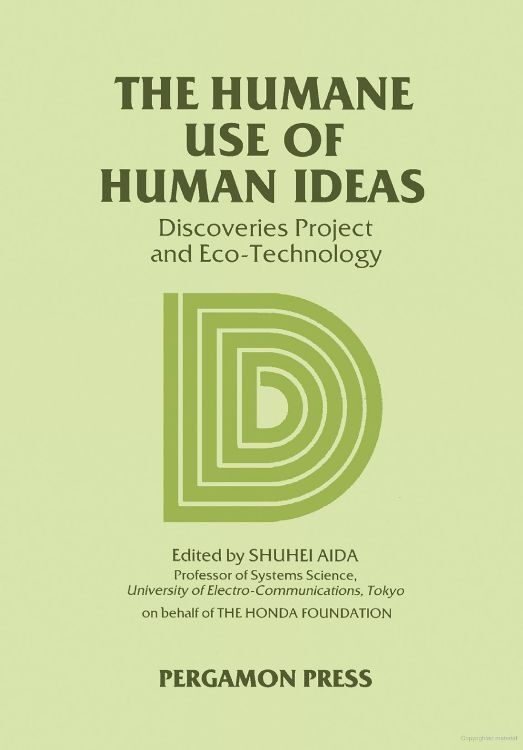 The Humane Use of Human Ideas main product photo