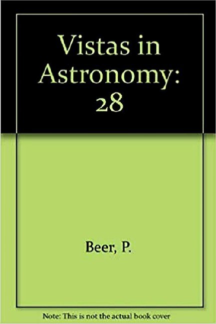 Vistas in Astronomy main product photo
