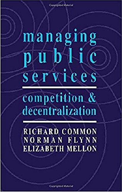 Managing Public Services main product photo