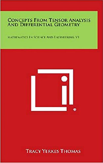 Concepts from Tensor Analysis and Differential Geometry main product photo