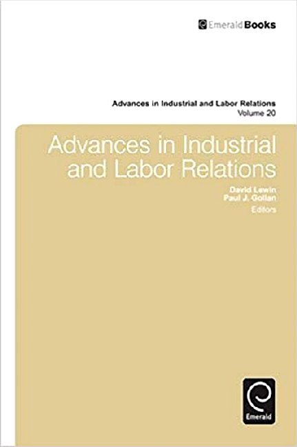 Advances in Industrial and Labor Relations main product photo