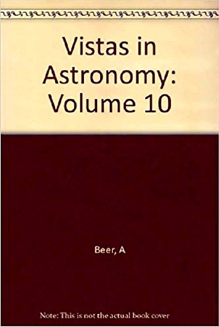 Vistas in Astronomy main product photo