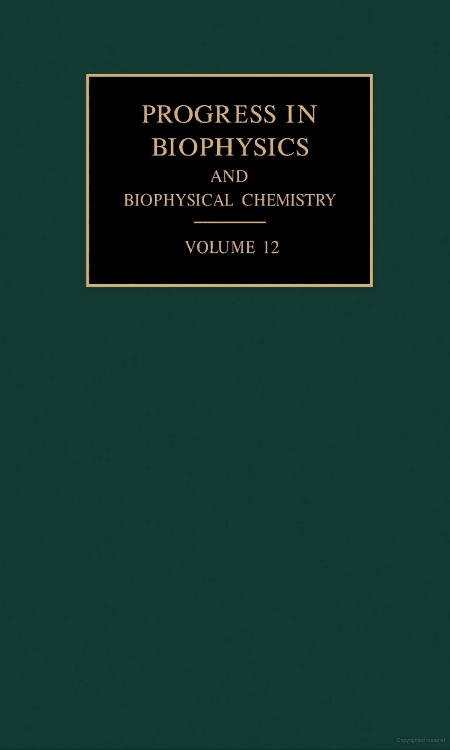 Progress in Biophysics and Biophysical Chemistry main product photo