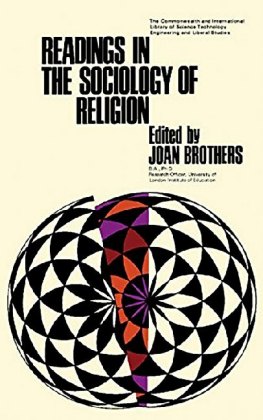 Readings in the Sociology of Religion