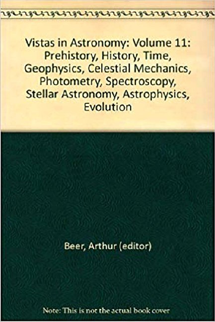 Vistas in Astronomy main product photo