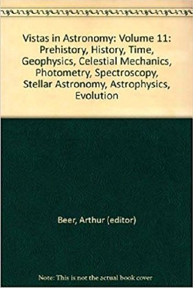Vistas in Astronomy