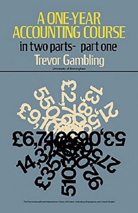 A One-Year Accounting Course