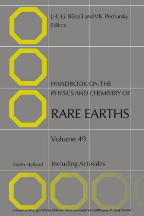 Handbook on the Physics and Chemistry of Rare Earths