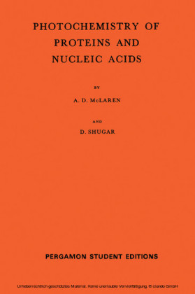 Photochemistry of Proteins and Nucleic Acids