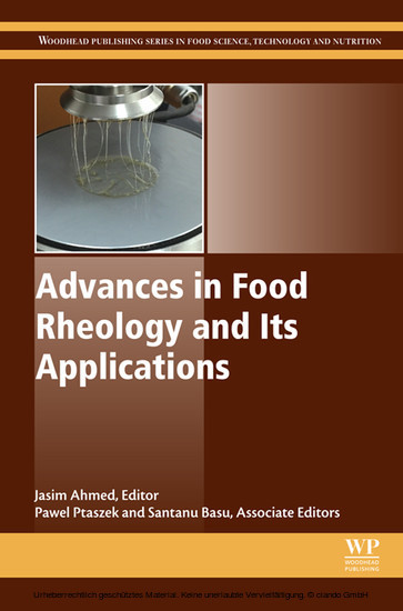 Advances in Food Rheology and Its Applications main product photo