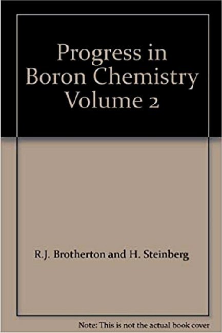 Progress in Boron Chemistry main product photo