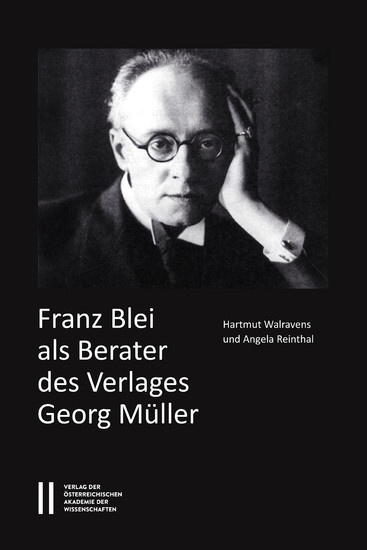 Franz Blei als Berater des Verlages Georg Müller main product photo